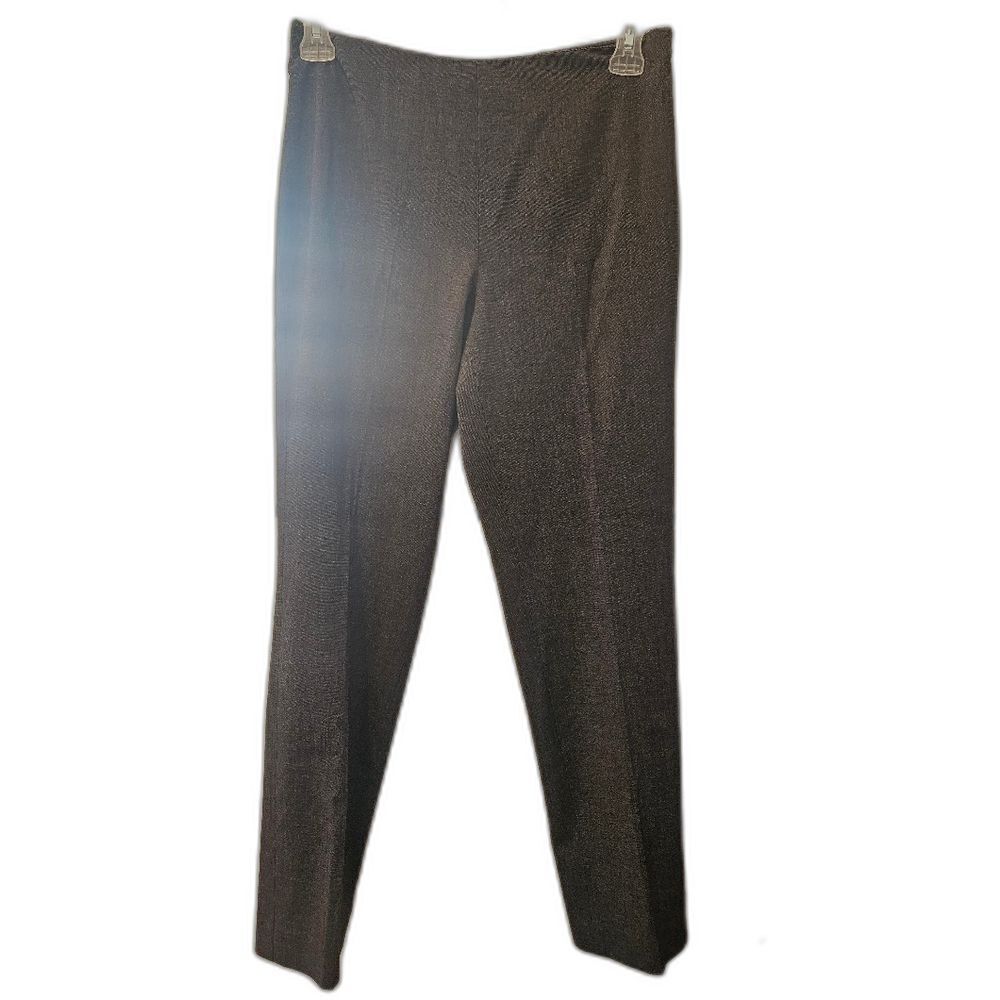 Jones New York Petite Gray Stretch Dress Pants Size 6P | Side Zipper